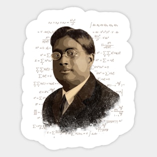 S N Bose Sticker